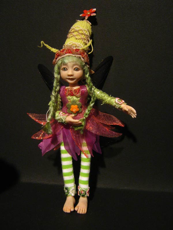 Posable Fairy Fae Bea and Pea